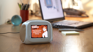Illustration for article titled Hands On chumby Wi-Fi Widget Beanbag (Cuddly in More Ways Than One)